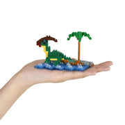 Nanoblock NBC-367 Waterside Parasaurolophus Dinosaur