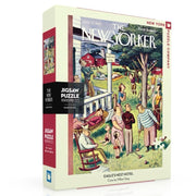 New York Puzzle Company Eagles Nest Hotel 1000pc Jigsaw Puzzle