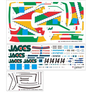 NuNu 24021 1/24 Honda Civic EF9 1992 JTC AIDA