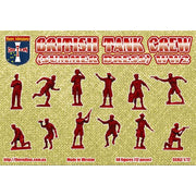 Orion Figures 72057 1/72 British Tank Crew (Summer Dress) WWII Plastic Model Kit