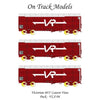 On Track Models VLX-04 HO Victorian Louvre Vans 1970s-1980s Pack