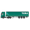 Road Ragers1/50 2019 Toll Mercedes MP04 Prime Mover with Single Tautliner Toll Trailer
