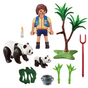 Playmobil 70105 Panda Caretaker Carry Case