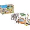 Playmobil 71294 Wiltopia Elephant At The Water Hole with Water Shoot Mechanism