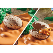 Playmobil 71526 Dinos Stegosaurus Nest with Egg Thief