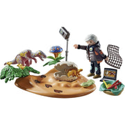 Playmobil 71526 Dinos Stegosaurus Nest with Egg Thief