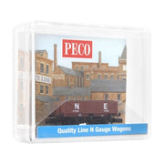 Peco NR5001E N RTR 9ft 5 Plank Open Wagon NE Grey