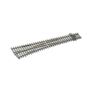 Peco SLE189 HO/OO Code 75 Left Hand Large Radius Turnout Electrofrog | Metro Hobbies