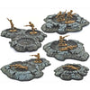 Pegasus 5214 28mm Crater Set Unpainted