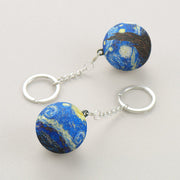 Pintoo Van Gogh Starry Night 24pc 3D Jigsaw Puzzle Keychain