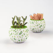 Pintoo Elegant Green 3D Flowerpot Jigsaw Puzzle