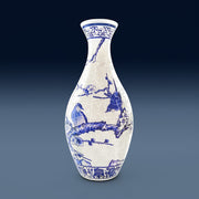 Pintoo Translucent Magpies On Plum Tree 3D Vase Jigsaw Puzzle