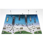 Pit-Road SPS07 1/700 WWII Normandy Landings (D-Day)
