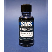 SMS PL23 Premium Acrylic Lacquer Clear Black 30ml