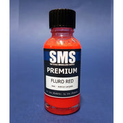 SMS PL47 Premium Acrylic Lacquer Fluoro Red 30ml