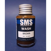 SMS PLW01 Weathering Wash Brown 30ml