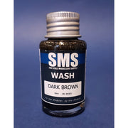 SMS PLW04 Weathering Wash Dark Brown 30ml