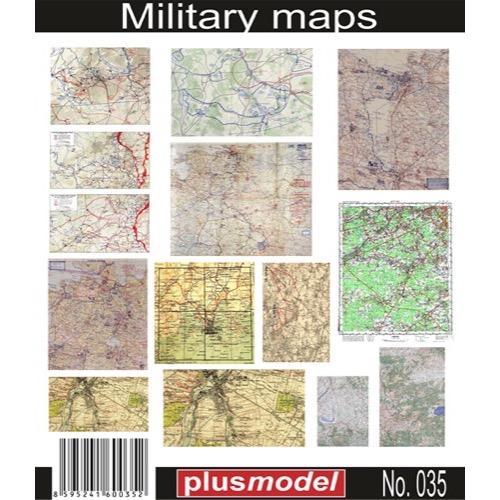 Plus Model 035 1/35 Maps Boards Manuals – Metro Hobbies