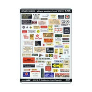 Plus Model 057 1/35 Road Signs Allied Western Front WWII