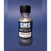 SMS PMT04 Premium Acrylic Lacquer Metallic Super Silver 30ml