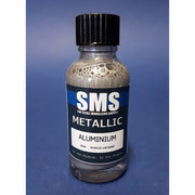 SMS PMT09 Premium Acrylic Lacquer Metallic Aluminium 30ml
