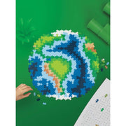Plus Plus PP3914 Puzzle by Number Earth 800pc