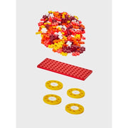 Plus Plus PP4257 Colour Cars Fire in Tube 200pc