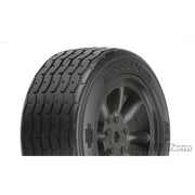 Proline 10140-18 VTA Front Tyres 26mm Mounted on Black Wheels 2pc