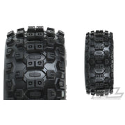 Proline 10156-32 Badlands MX SC 2.2/3.0 M2 (Medium) Tires Mounted on Impluse Black Wheels Fronts for Slash 2wd/Front or Rear for Slash 4x4