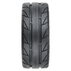 Proline 10204-10 1/8 Victory S3 Front/Rear 35/85 2.4in Belted Mounted Tires 14mm Gray Vendetta