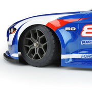 Proline 10204-10 1/8 Victory S3 Front/Rear 35/85 2.4in Belted Mounted Tires 14mm Gray Vendetta