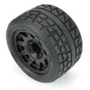 Proline PR10206-10 1/8 Menace HP Belted Front Rear 3.8 inch MT Tires Mounted 17mm Black Raid 2pc