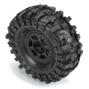 Proline PR10213-10 1/10 Baja ProX G8 F/R 1.9 inch Mounted on 12mm Black Holcomb Wheels 2pc