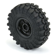 Proline PR10214-10 1/24 Interco Super Swamper Front Rear 1.0 inch Tires MTD 7mm Black Holcomb 4pc