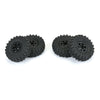 Proline PR10214-10 1/24 Interco Super Swamper Front Rear 1.0 inch Tires MTD 7mm Black Holcomb 4pc