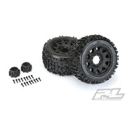 Proline 1178-10 Badlands 3.8in All Terrain Tyres Mounted