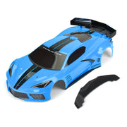 Protoform PR1577-13 Pre-Painted Pre-Cut Chevrolet Corvette C8 Rapid Blue Body
