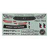 Protoform 1580-25 P63 Light Weight (0.65mm) Clear Body for 190mm Touring Car