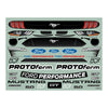 Protoform 1581-00 2021 Ford Mustang GT Clear Body For Arrma Felony