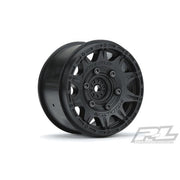 Proline 2774-03 Raid 2.8 Black Wheels with 6x30 Removable Hex Front or Rear for Stampede/Rustler