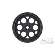 Proline 2783-03 Showtime 2.2 inch Sprint Car 12mm Hex Rear Black Wheels