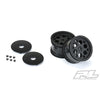 Proline 2783-03 Showtime 2.2 inch Sprint Car 12mm Hex Rear Black Wheels