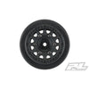 Proline 2785-03 Raid 2.2in/3.0in Black 6x30 Removable Hex SC Wheels 2pc