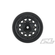 Proline 2785-03 Raid 2.2in/3.0in Black 6x30 Removable Hex SC Wheels 2pc