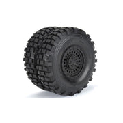 Proline 2786-00 Rock Crawler Carbine 1.9inch Black Plastic Internal Bead-Loc Dually Wheels (2)