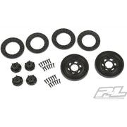Proline 2789-03 Vice CrushLock 2.6in Black Bead Lock 6x30 Removable Hex Front or Rear Wheels