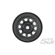 Proline 2797-03 Keystone 1.55 inch Black Plastic Internal Bead Loc 12mm Wheels