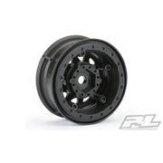 Proline 2797-03 Keystone 1.55 inch Black Plastic Internal Bead Loc 12mm Wheels