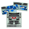 Proline 3458-18 Pre-Painted Pre-Cut Flo-Tek Fusion Body Black