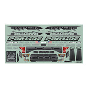 Proline 3528-17 Pre-Cut 2017 Ford F-150 Raptor Clear Body for Rustler 4x4